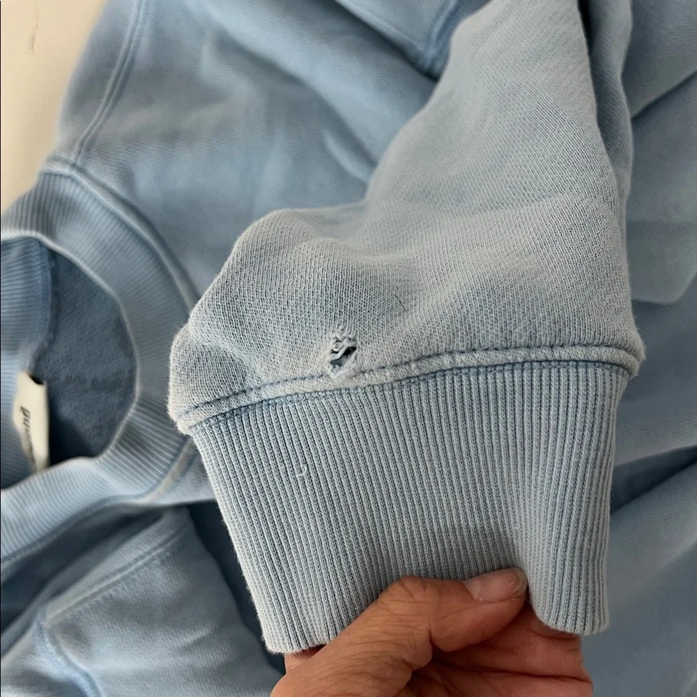 ELWOOD 2 PIECE MATCHING SET - ORGANIC COTTON Wide Leg SWEATPANT SWEATSHIRT L - Picture 10 of 12